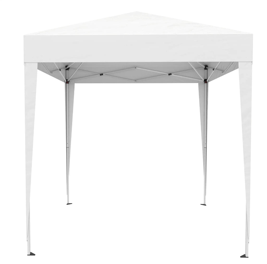 Pop Up Gazebo Canopy with Carry Bag and Side Walls, size (2 x2m)-White
