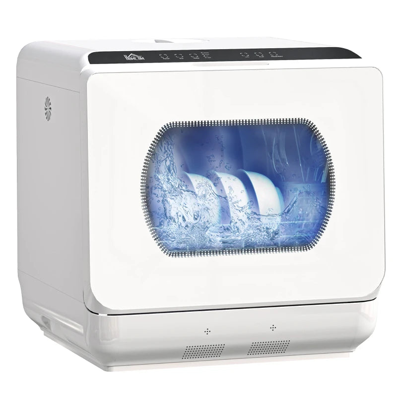 HOMCOM Multi-Program 6L Tabletop Dishwasher