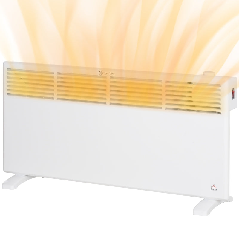 HOMCOM 2000W Convector Heater - White